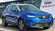 Brand New SEAT Arona SE 1.0TSI 110PS DSG in Sapphire Blue with White Roof - Crewe SEAT