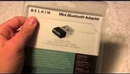 Belkin Mini Bluetooth Adapter unboxing