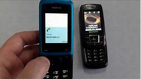 Incoming call & Outgoing call at the Same Time Samsung SGH-E250 + Nokia C2-05
