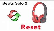 How to Reset your Beats By Dre Solo2 2.0 Wireless Headphones