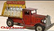 1930s Metalcraft Light Up Coca Cola Delivery Truck Restoration
