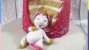 Fat Unicorn Cake Tutorial