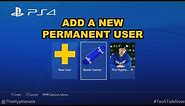 How To: Add New PSN User Accounts on PS4 - Playstation Tutorial for Additional Master Profile