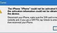 2023 Fix: The iPhone Could Not Be Activated Because The Activation Information Could Not Be Obtained