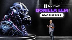 Microsoft's Jaw-Dropping Gorilla AI Revealed - Must Watch!