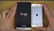LG G3 vs. iPhone 5S - Which Is Faster? (4K)