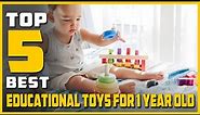 Top 5 Best Educational Toys for 1 Year Old Review in 2022