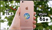How to get iOS 16.6 on iPhone 6s plus || iphone 6s plus on IOS 16 update