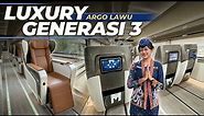 Naik Kereta Mahal Luxury Generasi 3 Argo Lawu Solo Jakarta
