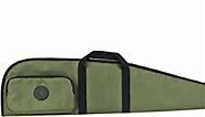 TOURBON Soft Gun Case 42 inch for Scoped Rifle, 50-inch Shotgun Bag with Accessories Pocket, Hunting Shooting Gun Storage Carrying Case without Padding