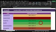 MISE EN FORME CONDITIONNELLE 4-5 (nuances de couleurs)(Excel en 300 secondes)