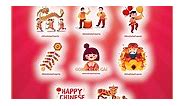 Chinese New Year Stickers