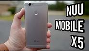 NUU Mobile X5 Review: Cheap Stock Android Smartphone (UNDER $200)
