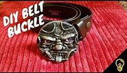 How to make a belt buckle DIY