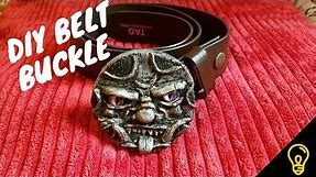 How to make a belt buckle DIY