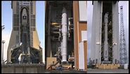 Three launchers at Europe's Spaceport