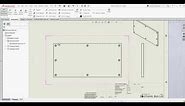 SolidWorks Chapter 5: Drawings (Basic Dimensions and Countersink Holes)