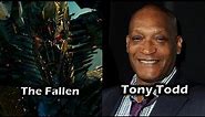 Characters and Voice Actors - Transformers: Revenge of The Fallen