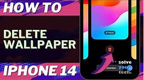 How to Delete Wallpaper on iPhone 14