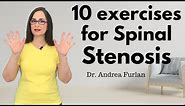 #033 Learn Ten Home-Based Exercises and Pain Relief Positions for Lumbar Spinal Stenosis