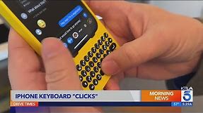 "Clicks" puts a physical keyboard on the iPhone