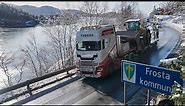 Heavy hauling with Scania’s 770-hp V8 engine in Norway’s fjords