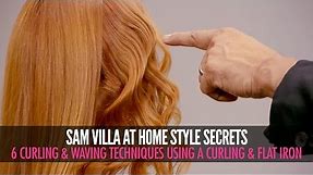 6 Different Ways To Curl Your Hair | Sam Villa