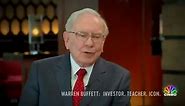 Warren Buffett: Investor. Teacher. Icon.
