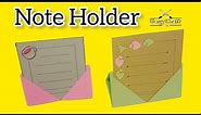 DIY Origami Note Holder | Easy Card Stand | DIY Place Card Holder | Wisha Crafting