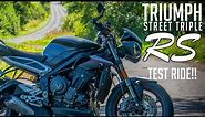 2019 Triumph Street Triple RS | Test Ride