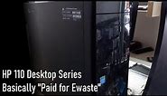 HP 110 Desktop Tower, Upgrade options?