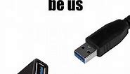 This could literally be us Windows disconnecting and reconnecting USB meme