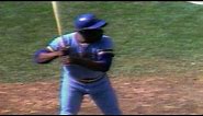 Hank Aaron hits his first career home run at Fenway Park in 1975