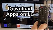 LG Smart TV - How to Download Apps!