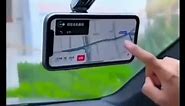 Mekomy 2023 New Alloy Folding Magnetic Car Phone Holder, Alloy Folding Magnetic Bracket - 360° Car Dashboard Phone Holder, Magnetic Phone Holder Dashboard Folding Bracket for Car (1PC Black)