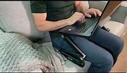 WorkEZ Professional Laptop Stand & Lap Desk Quick Overview of Adjustment and use