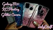 Unboxing Samsung Galaxy M31 KC Case | Liquid Glitter Floating Stars Girls Mobile Phone Cover Review