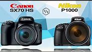 Canon PowerShot SX70 HS vs Nikon COOLPIX P1000