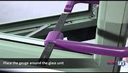How to measure the glass thickness of a double glazed sealed unit Window Ware