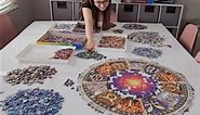 How big is the table for a 9000 piece puzzle??