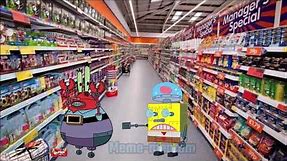 Robot Spongebob And Mr krabs Skittles Meme -Meme Mentom