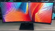 Philips 346B1C Curved UltraWide Monitor Unboxing