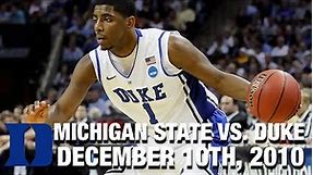 Duke's Kyrie Irving Pours In 31 Vs. Draymond Green & Michigan State | ACC Basketball Classic