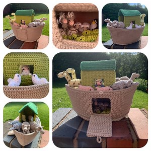 Noah's Ark & Animals Crochet Pattern - Etsy