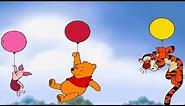 Winnie the Pooh Toddler Popping Balloons - Learning Colors, Numbers Letters and Shapes