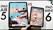 M1 iPad Air 5 (2022) Vs iPad Mini 6! (Comparison) (Review)