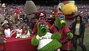 Phanatic's birthday celebrated in Philly