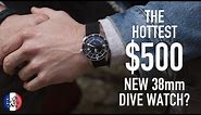 The Hottest $500 38mm Automatic Diver? Le Forban Malouine Watch Review