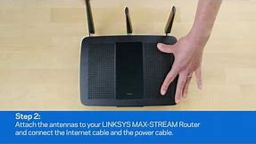 Linksys MAX-STREAM Routers - Easy Setup