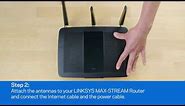 Linksys MAX-STREAM Routers - Easy Setup